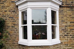 Traditional sliding Sash windows installed in Sheffield
