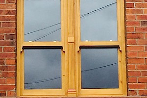 Replacement Redwood windows